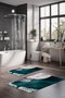 Mijölnir Juego de alfombrillas de baño CT-5195 de 2 piezas